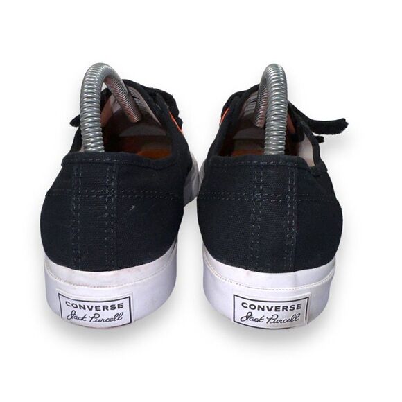 Converse Jack Purcell Low Easy-On 'Black Total Orange' 168136C Women's 7.5 - Picture 5 of 11
